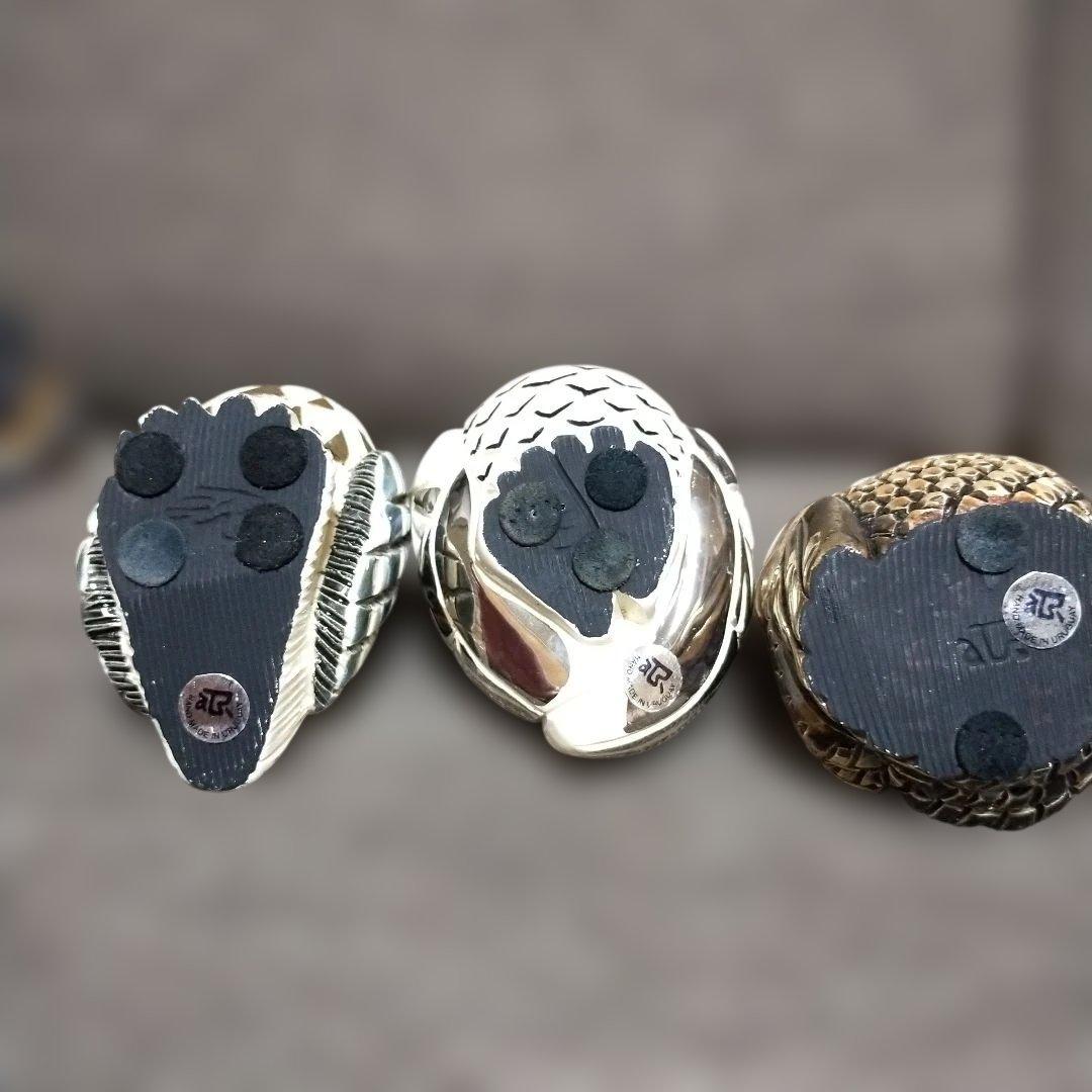 リンコンダフクロウの置物5体セット