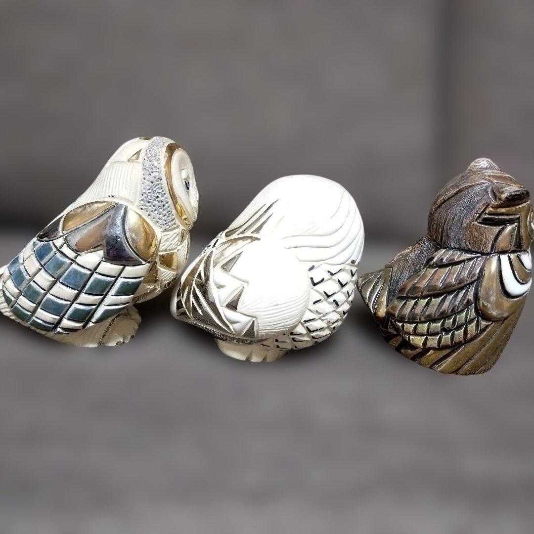 リンコンダフクロウの置物5体セット