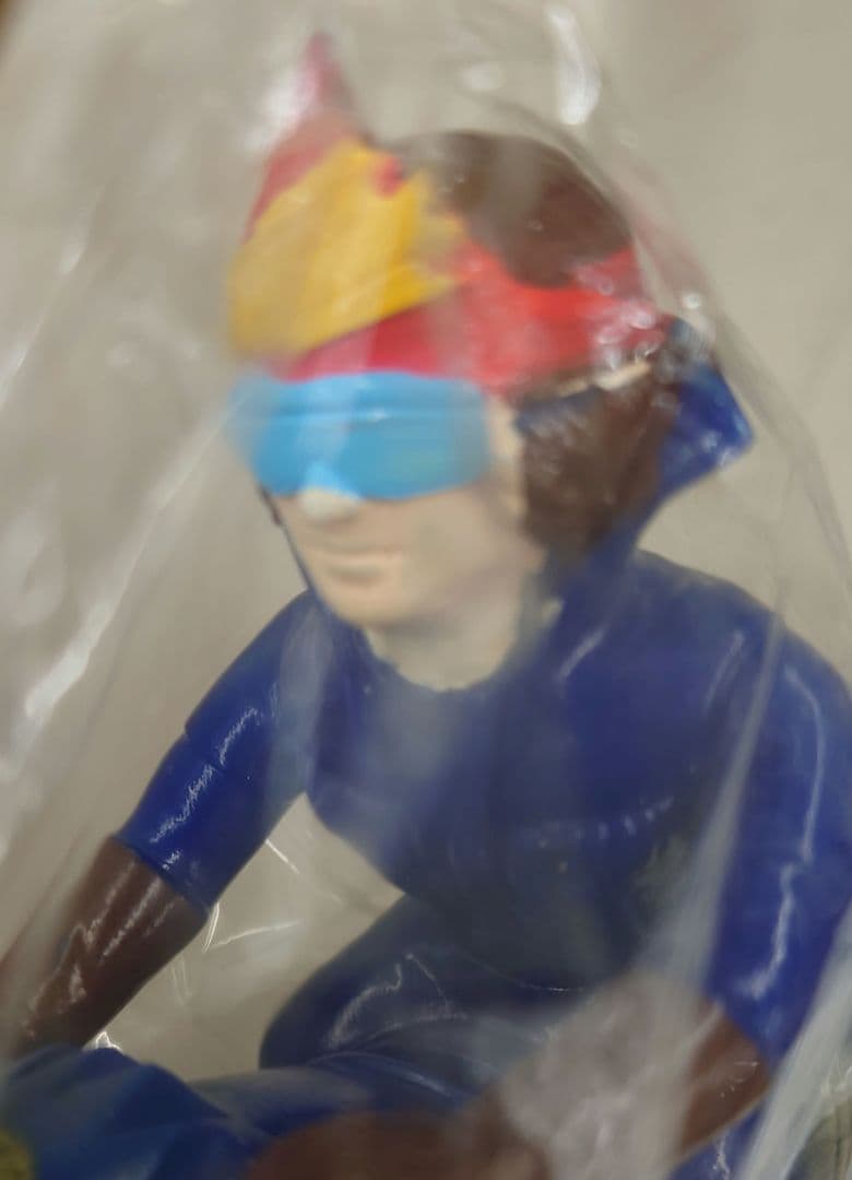 ■【激レア】ブルマァク 電人ザボーガー秋月玄&マシーンホークビンテージソフビ