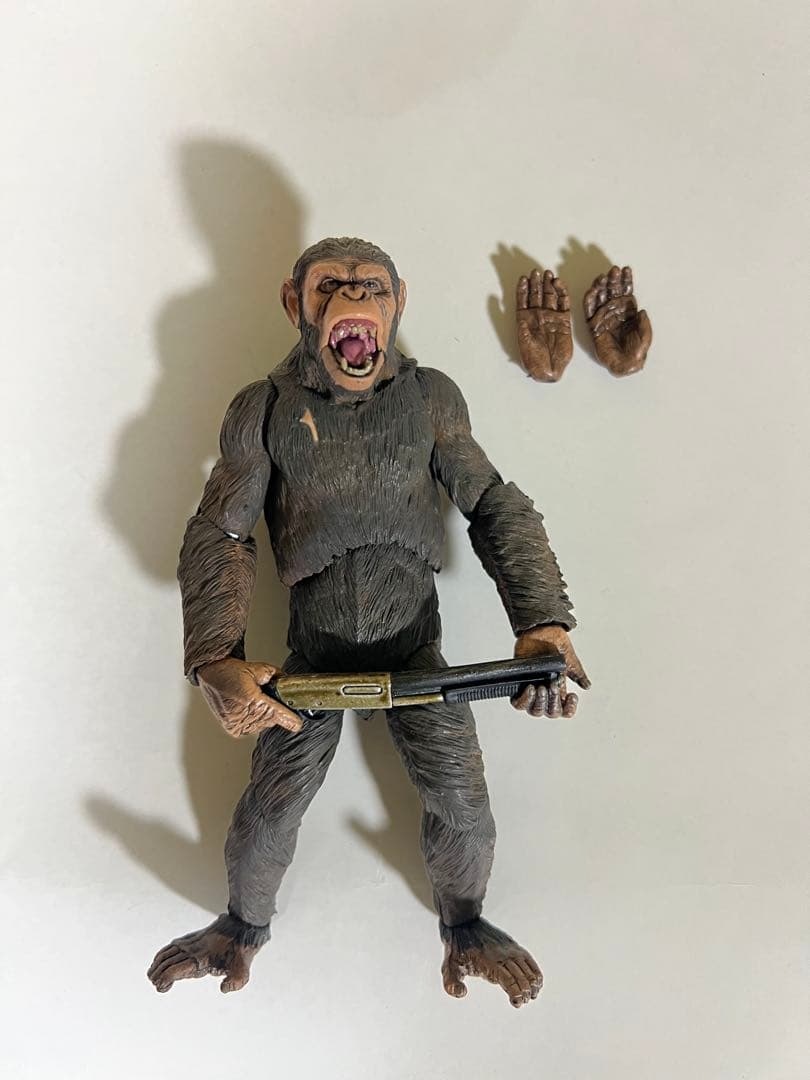 【3月限定！断捨離】ネカ 猿の惑星 フィギュア 2体セット（シーザー＆コバ）