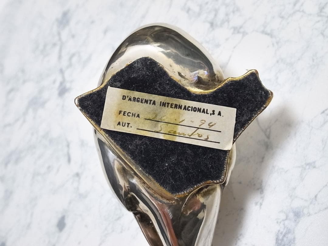 霹靂一閃　レア銀製品・受賞作品☆ガチョウ silver　　置物