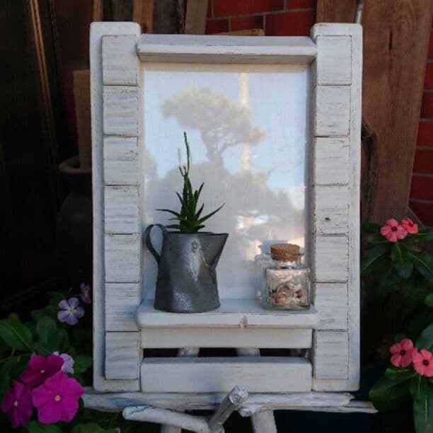 ✴SOUL'd OUT☆ゆかり✴フレームと流木イーゼル～アンティーク調～