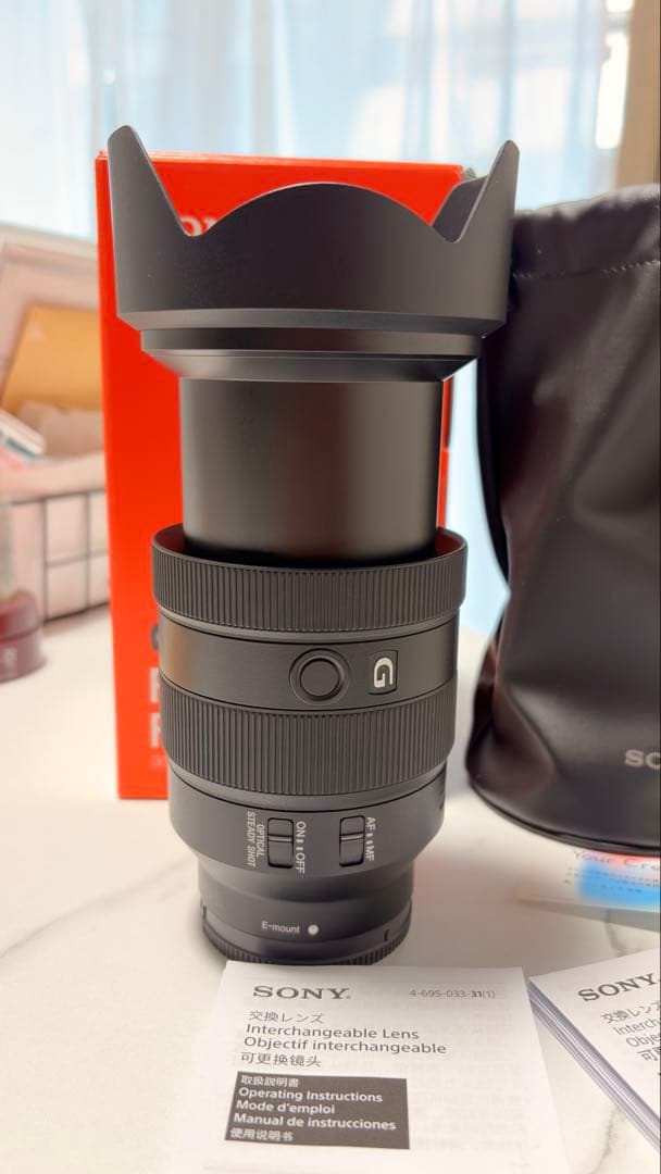 SONYズームレンズ FE 24mm-105mm F4 G OSS