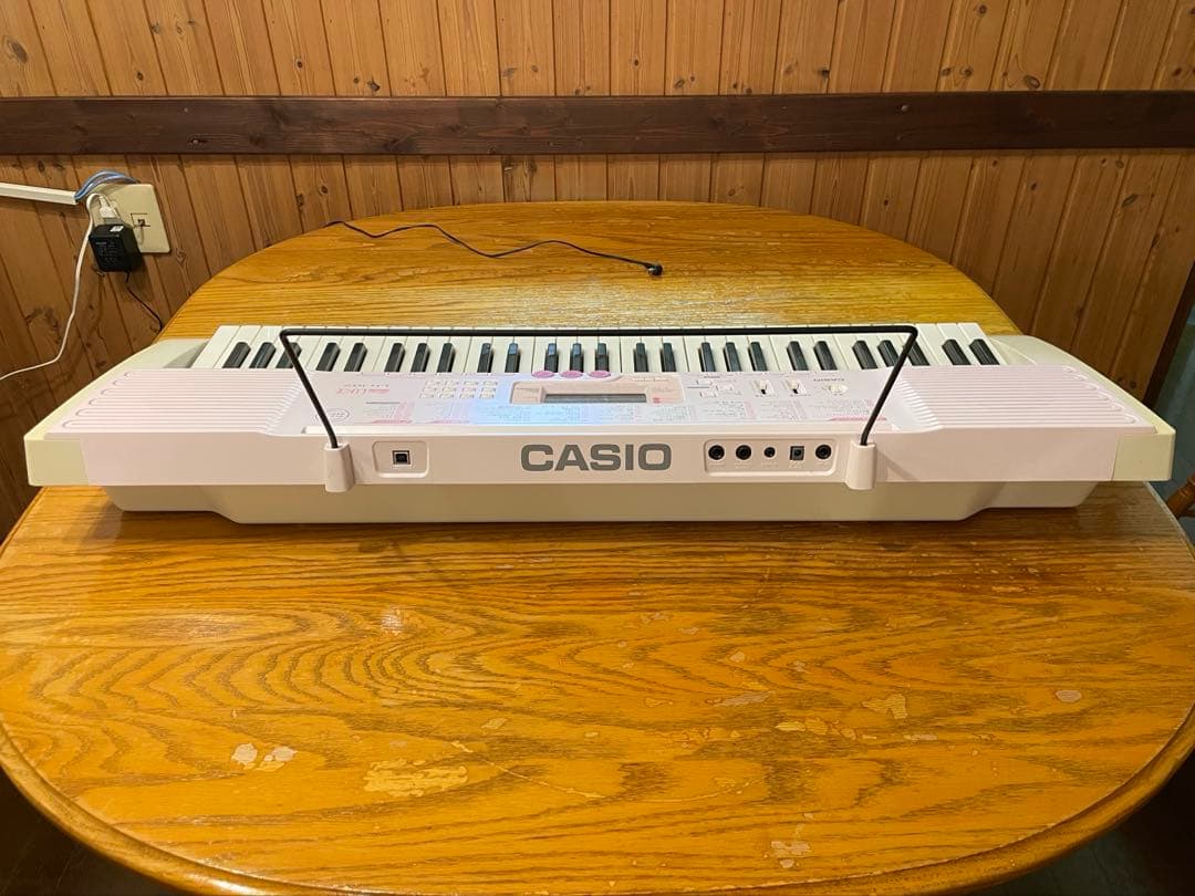 CASIO LK107 光ナビゲーション61鍵キーボード