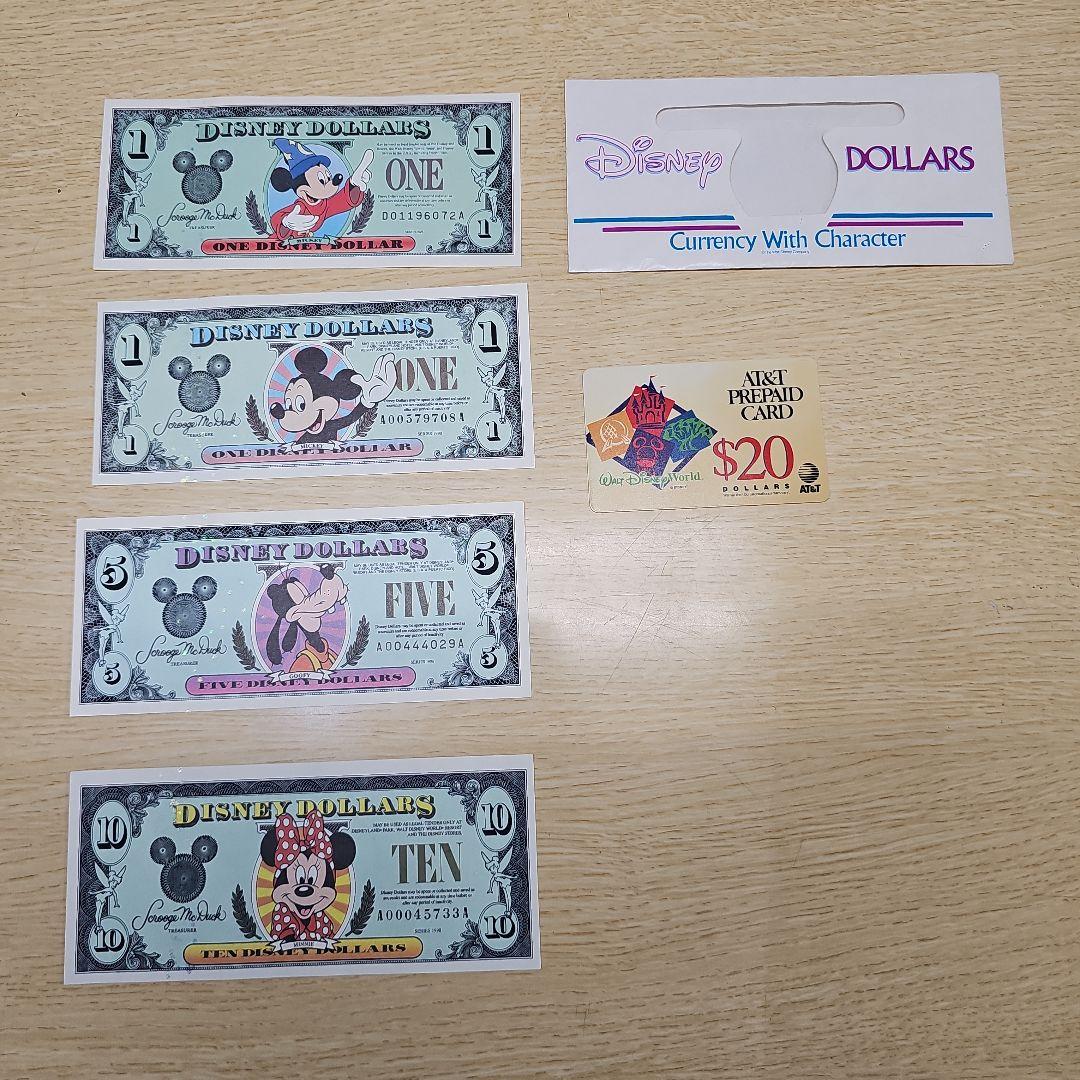 ★Disney 25周年 ダラーセット＋プリペイドカード 限定品★
