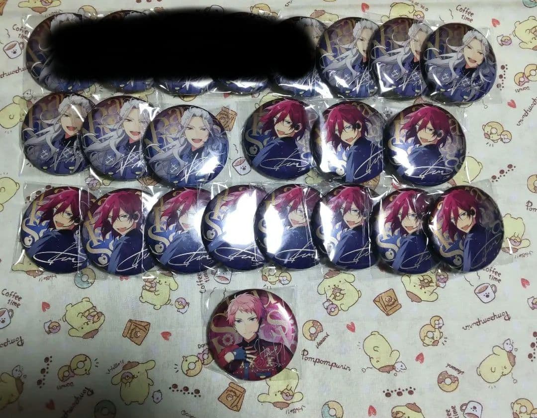 あんさんぶるスターズ!! 中国 6周年 群星缶バッジ   56点