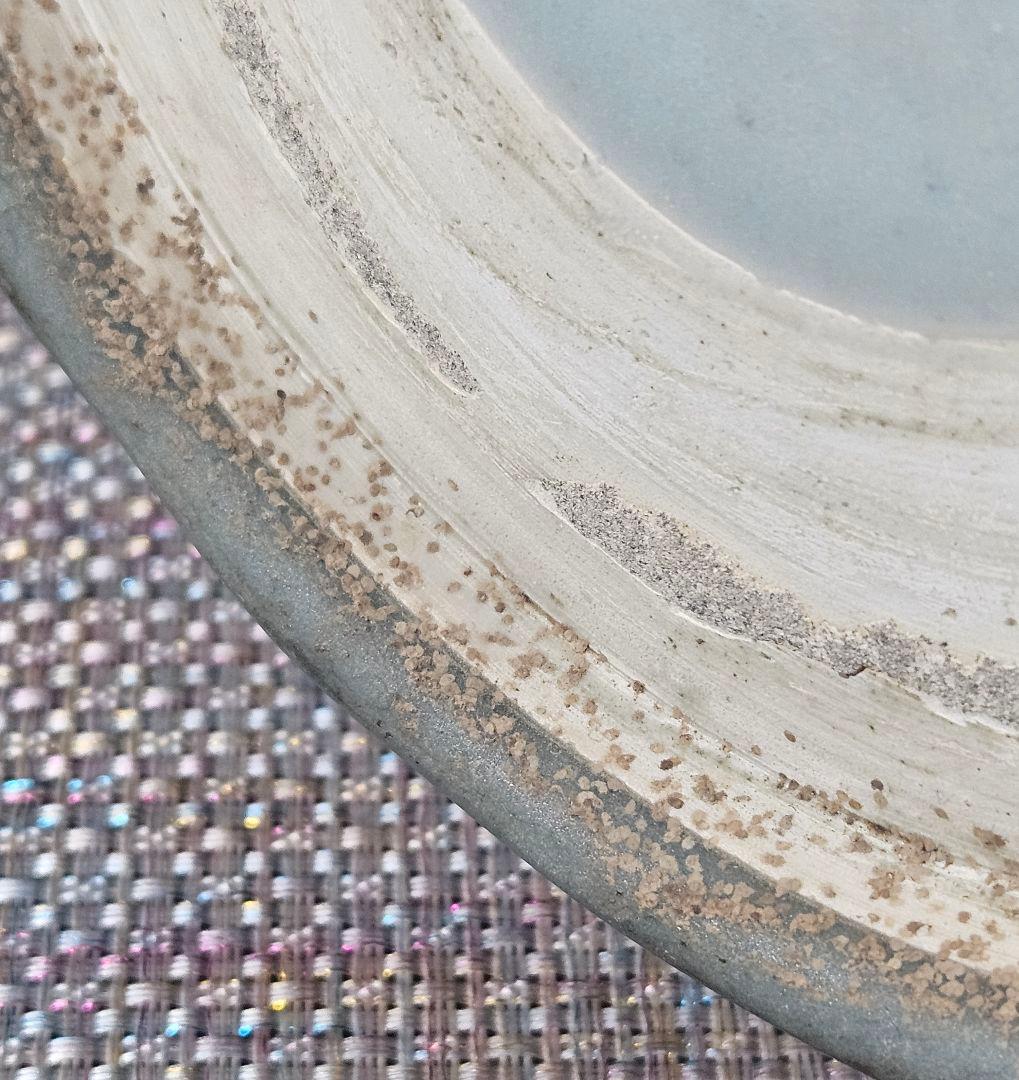 中国古美術　中国古陶磁器　鈞窯系　汝窯系　天青釉　双魚耳　大瓶　花入　オブジェ