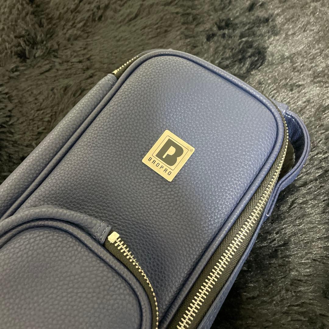 BROPRO フルートケースカバー レザー 管楽器