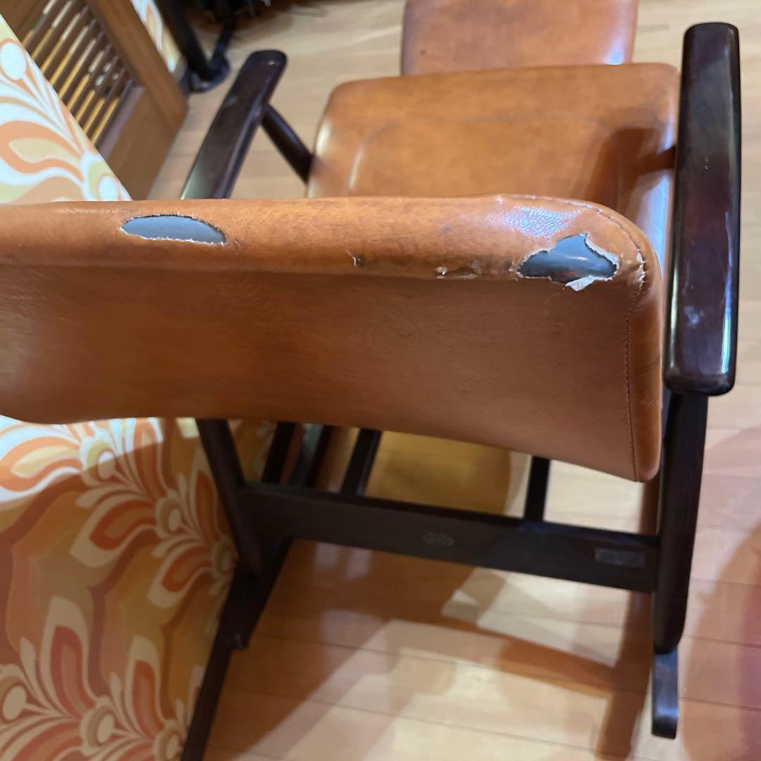 松田家具 ロッキングチェア ミッドセンチュリー　レトロ　昭和家具