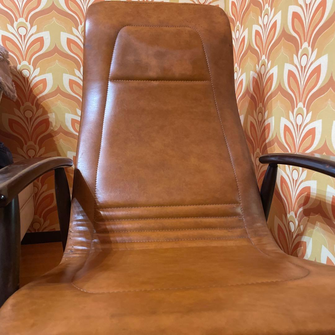 松田家具 ロッキングチェア ミッドセンチュリー　レトロ　昭和家具