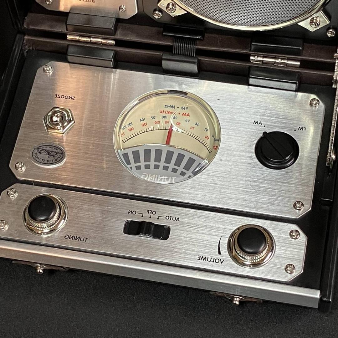 スピリットオブセントルイス　トラベルシリーズ　ラジオ　アラームクロック