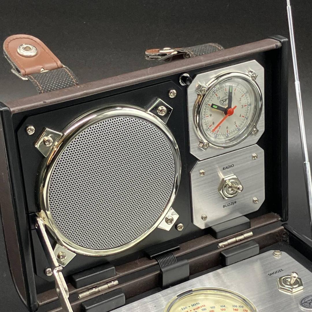 スピリットオブセントルイス　トラベルシリーズ　ラジオ　アラームクロック