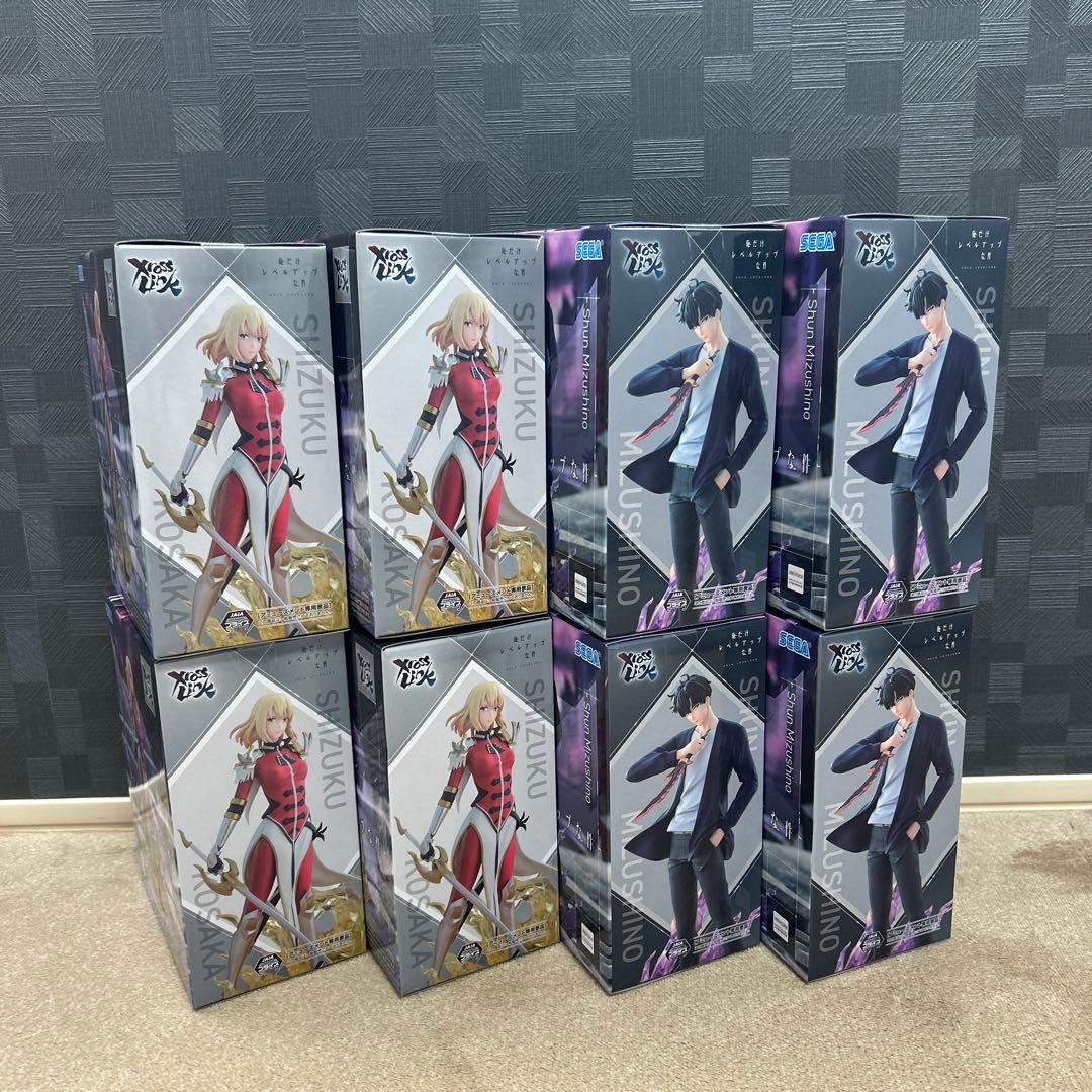 【未開封】XrossLink俺だけレベルアップな件 向坂雫/水篠旬 8体セット