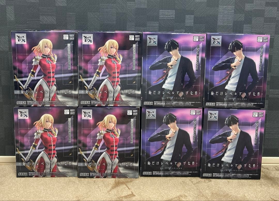 【未開封】XrossLink俺だけレベルアップな件 向坂雫/水篠旬 8体セット