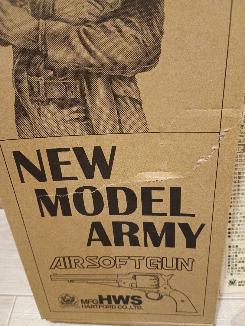 ニューモデルアーミー　ガスガン HARTFORD