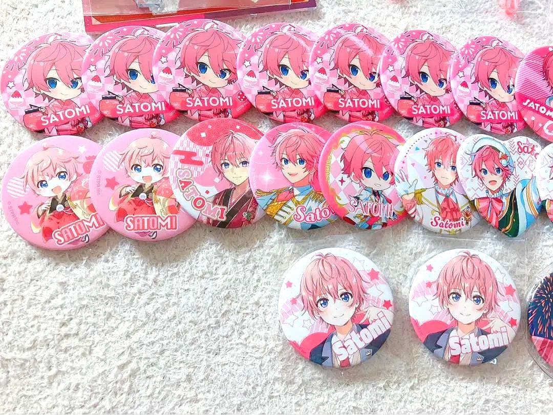 ストプリ さとみくん 公式ファンブック＆缶バッジセット