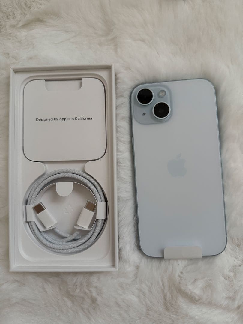 iPhone15 128GB ブルー 新品