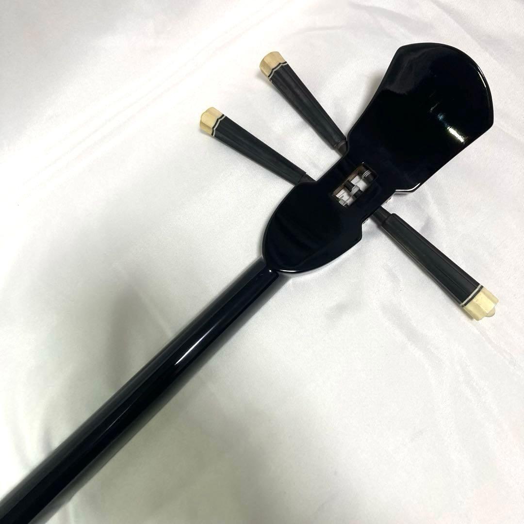 三線 沖縄 強化張り 本革 蛇革 ソフトケース 付属品 和楽器 初心者 中級者