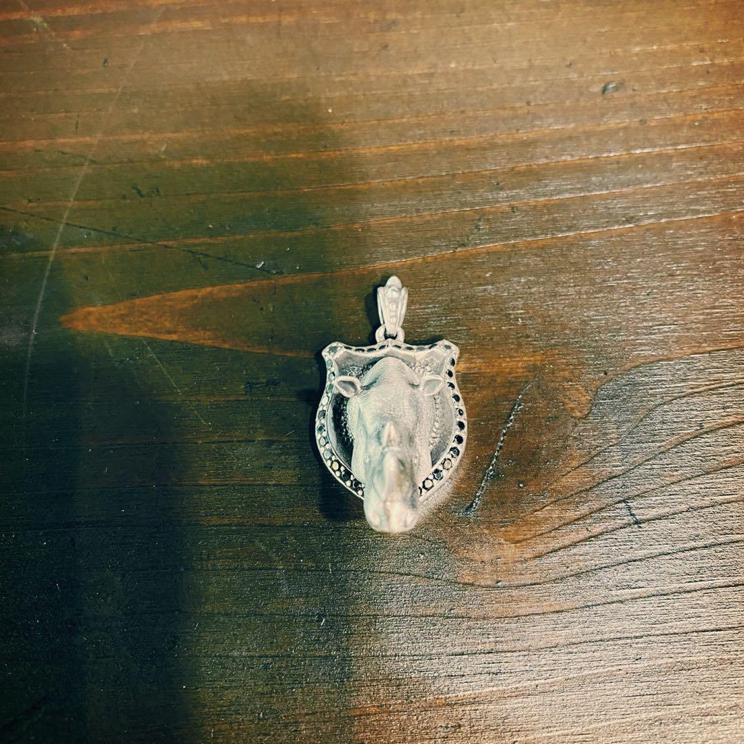 SILVER 925 サイペンダント　ハンドメイド1点