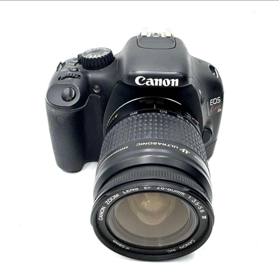 ⭐️初心者オススメ⭐️美品⭐️CANON EOS Kiss X4 レンズキット⭕️値下げ