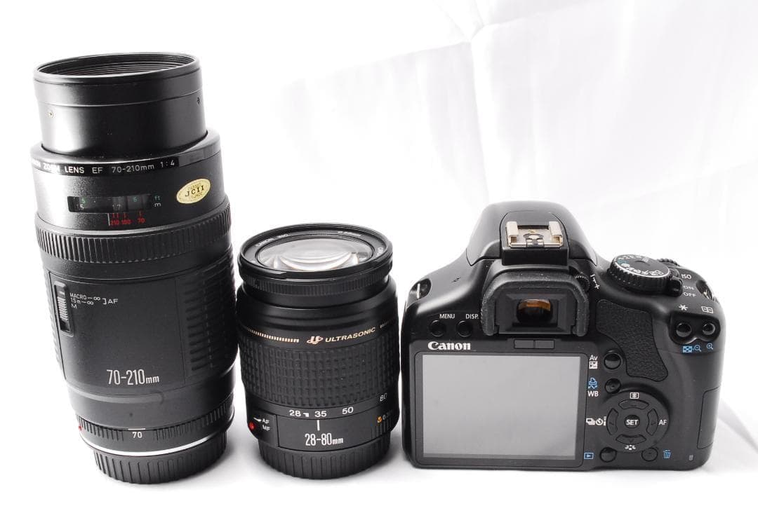 入門機に☆Canon kiss X2☆ダブルレンズセット☆スマホ転送☆一眼レフ