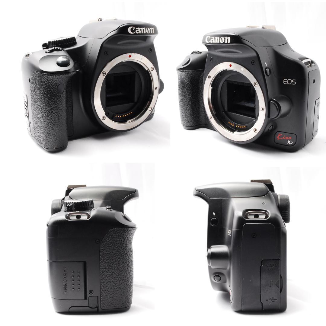 入門機に☆Canon kiss X2☆ダブルレンズセット☆スマホ転送☆一眼レフ