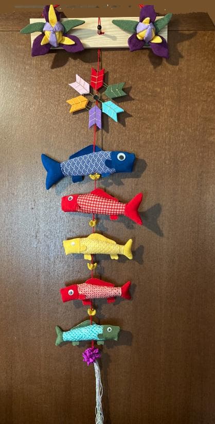 .【新品未使用】[節句飾り]　02　雛人形と室内鯉のぼり