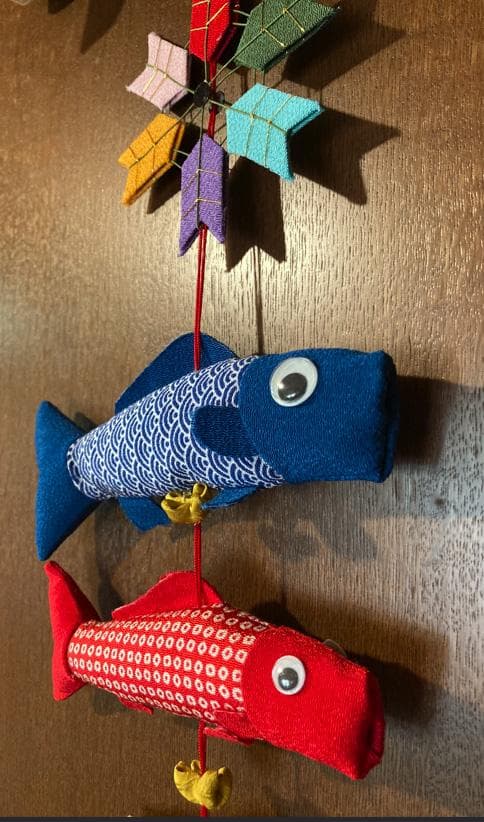 .【新品未使用】[節句飾り]　02　雛人形と室内鯉のぼり