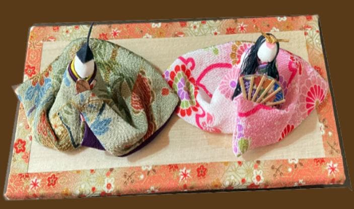 .【新品未使用】[節句飾り]　02　雛人形と室内鯉のぼり