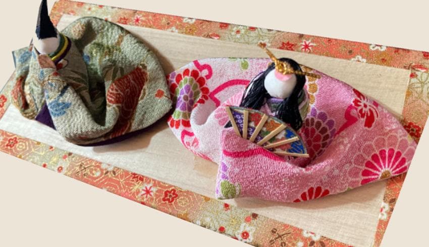 .【新品未使用】[節句飾り]　02　雛人形と室内鯉のぼり