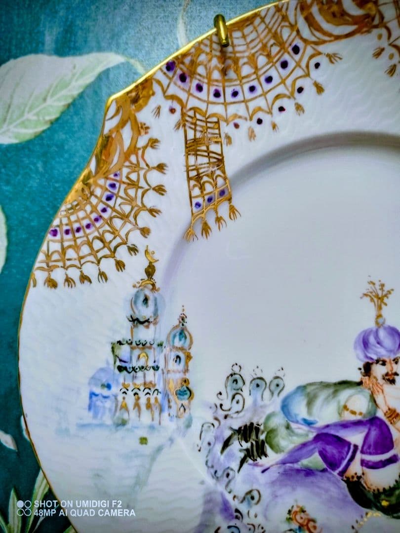 マイセン千夜一夜模写