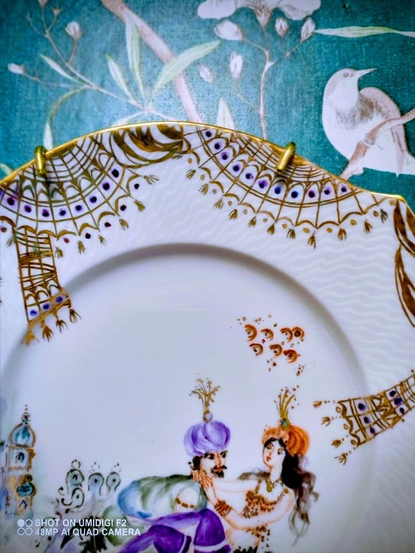 マイセン千夜一夜模写