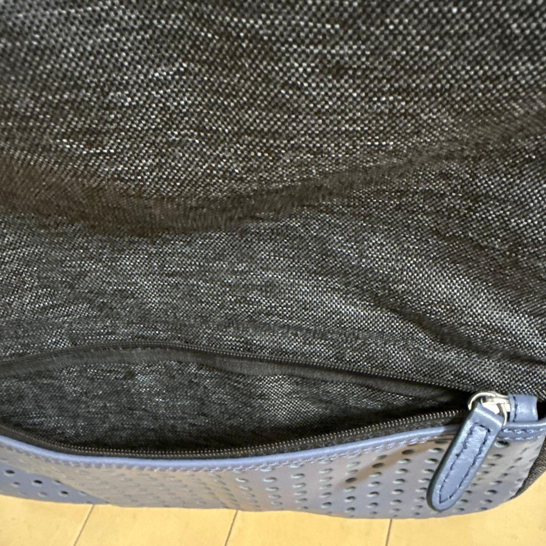 【新品未使用】ひらくPCバッグmini グレー ショルダーバッグ