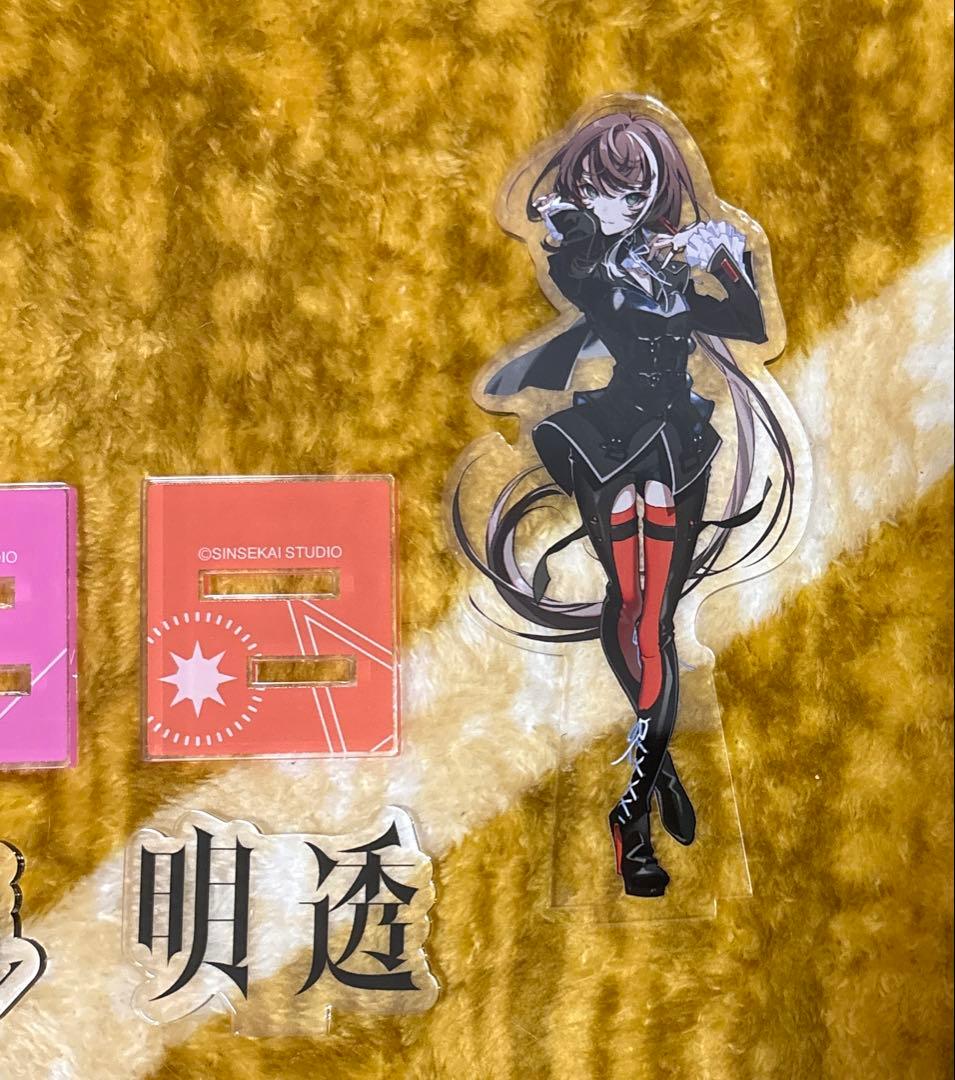 神椿 明透存流フレームアクリルスタンドセット