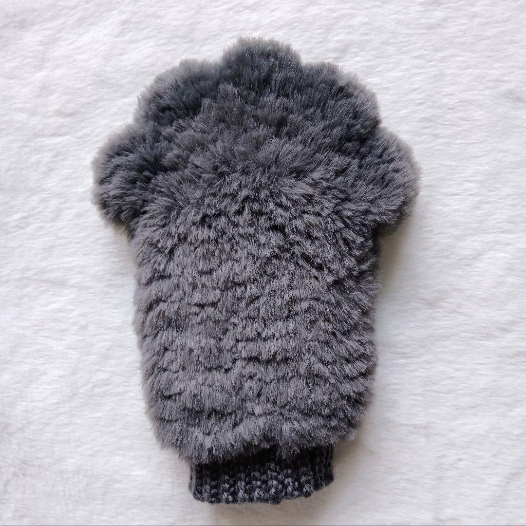 肉球 猫の手 アームウォーマー さ 白 グレー セット