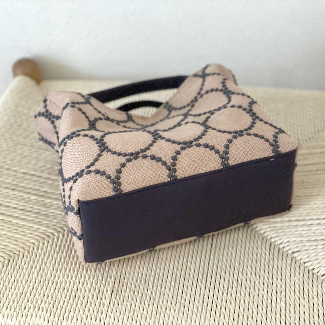 ⚮̈ミナペルホネン　tambourine beige ヌッピバッグＳ