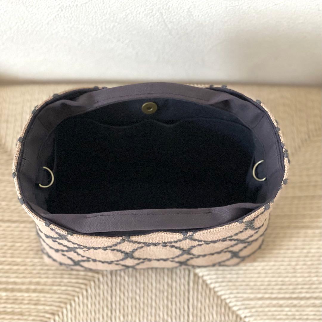 ⚮̈ミナペルホネン　tambourine beige ヌッピバッグＳ