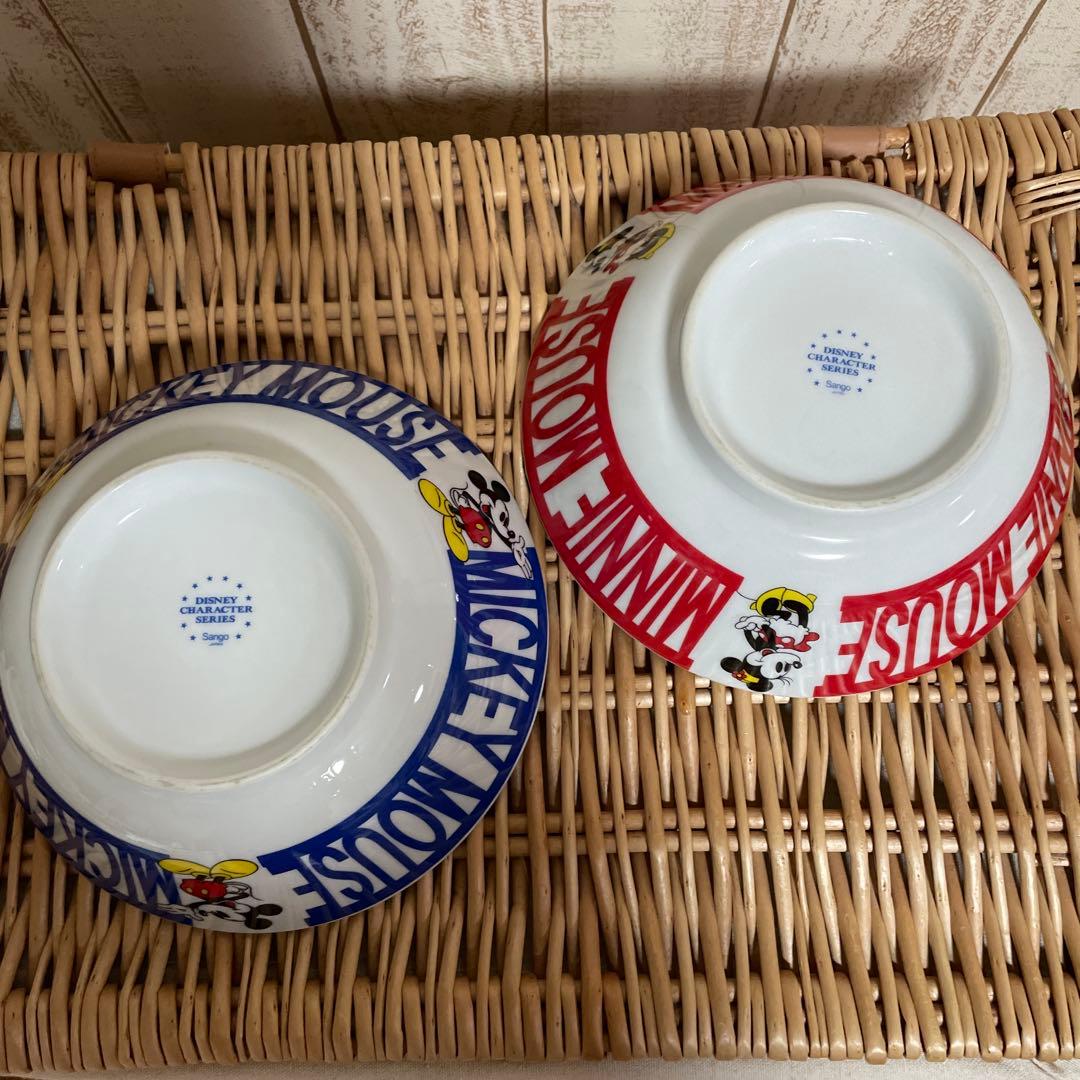 入手困難☆ミッキーマウス・ミニーマウス　丼・ラーメン鉢