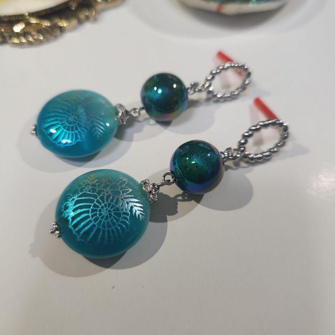 ハンドメイドピアス3214