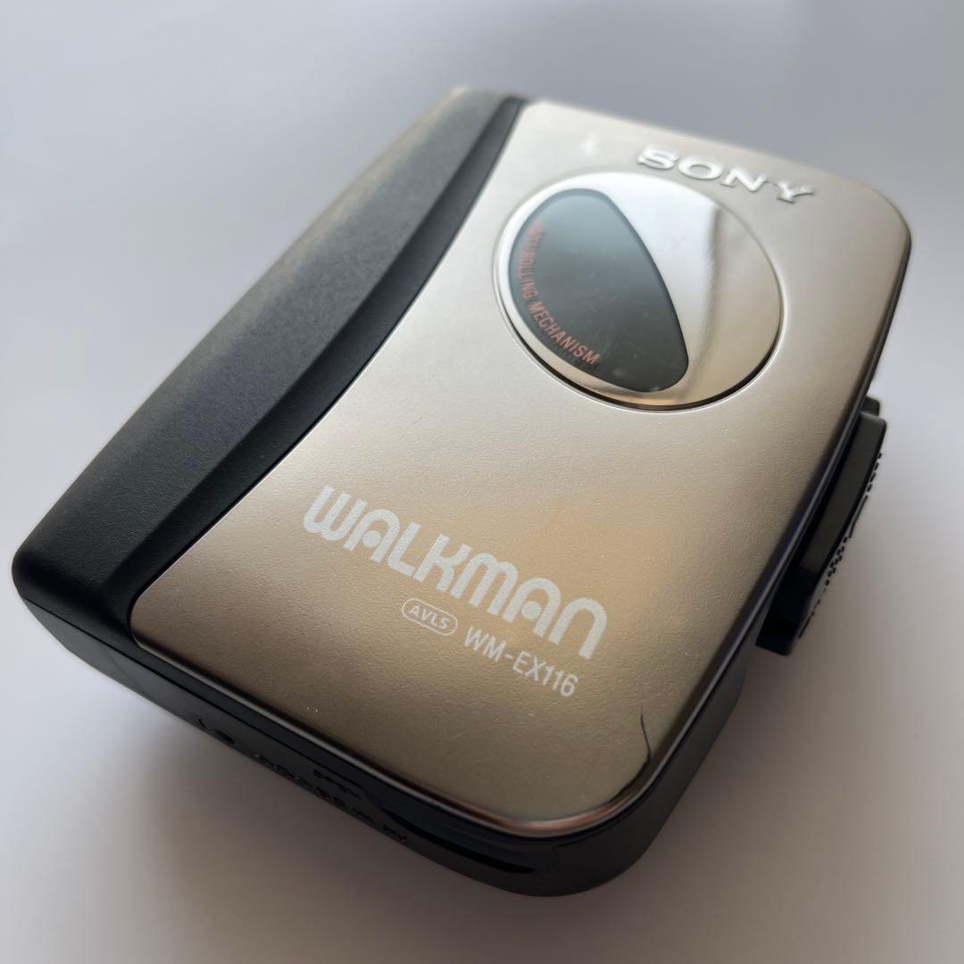 SONYカセットウォークマンWM-EX116