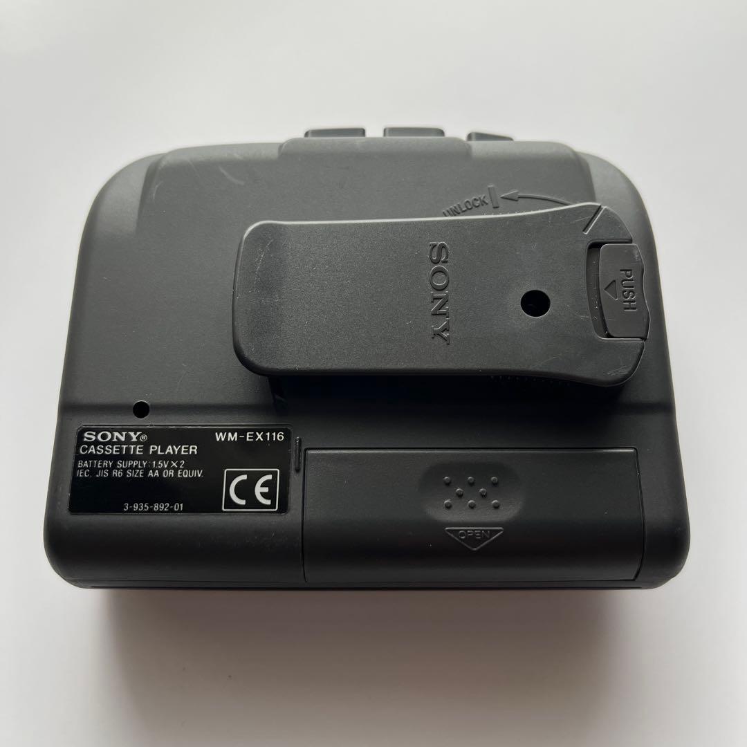 SONYカセットウォークマンWM-EX116