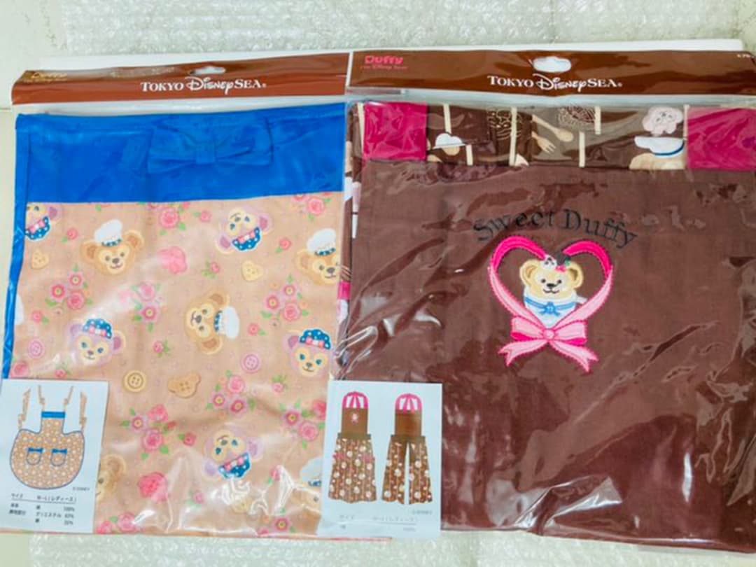 新品 未開封 ディズニー TDS スウィート ダッフィー エプロン シェリーメイ