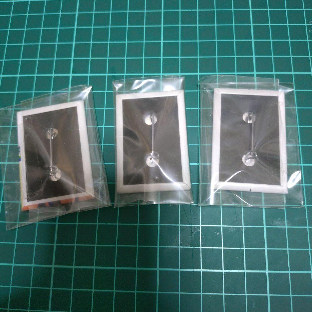 ダイヤのA マガジン学園 スクエア缶バッジ 3点セット