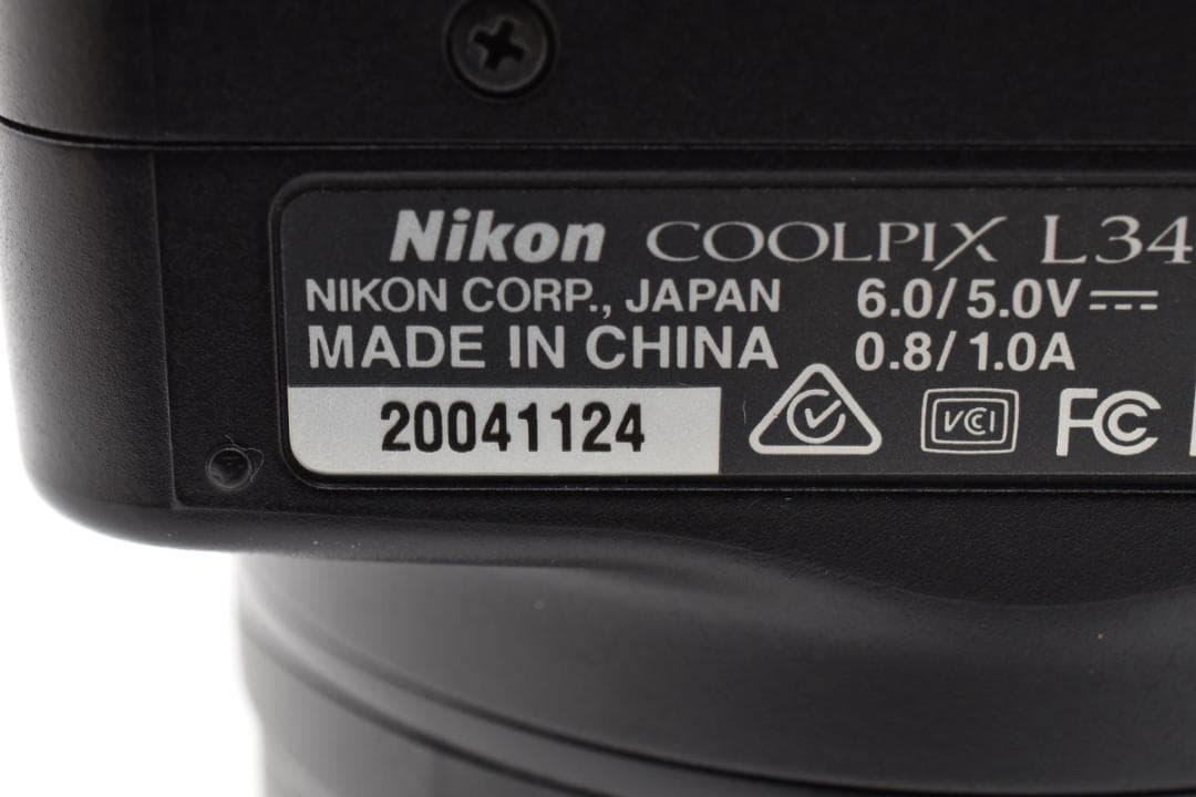 【極美品・返品保証】Nikon Coolpix L340 + SDカード&電池付