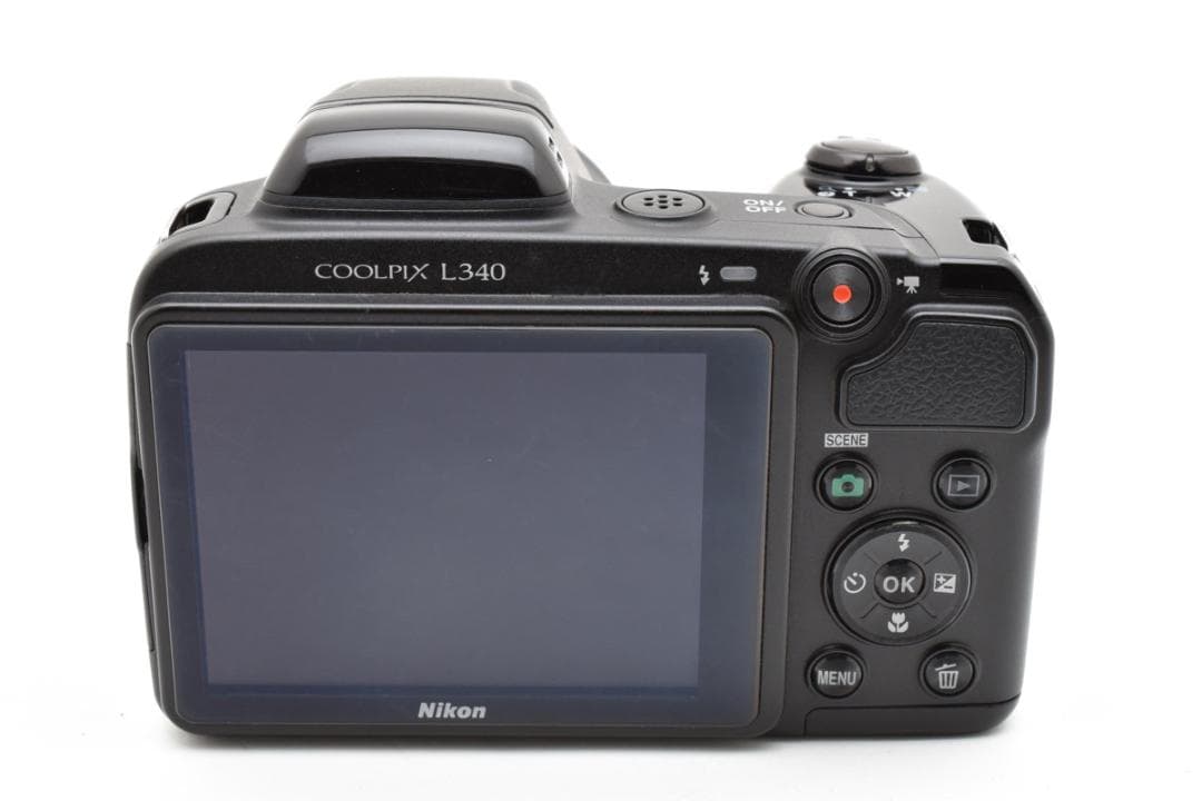 【極美品・返品保証】Nikon Coolpix L340 + SDカード&電池付