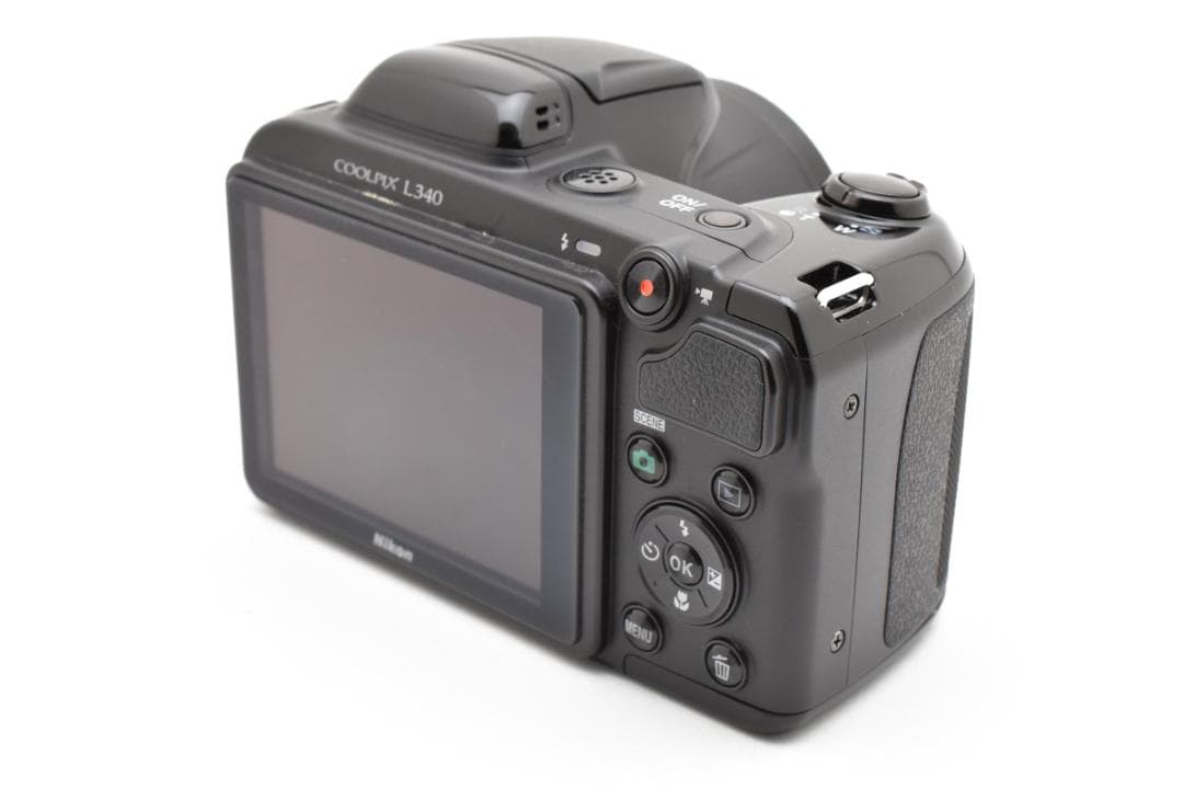 【極美品・返品保証】Nikon Coolpix L340 + SDカード&電池付