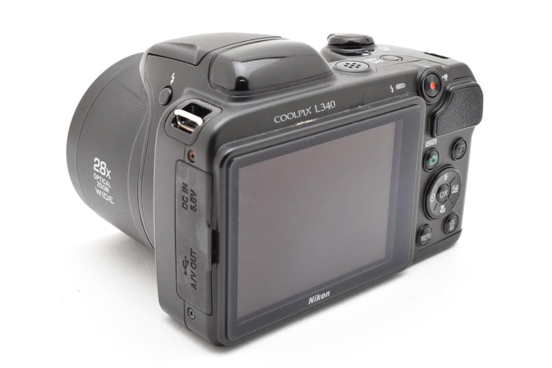 【極美品・返品保証】Nikon Coolpix L340 + SDカード&電池付