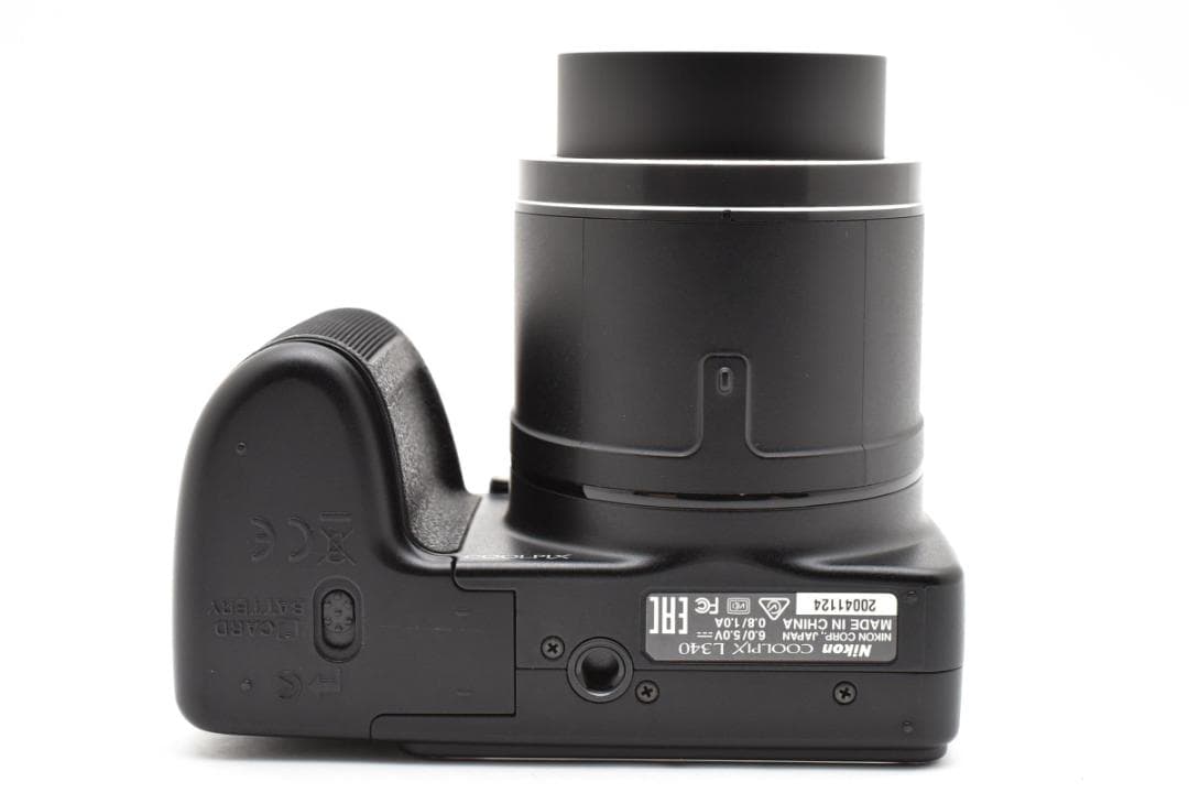 【極美品・返品保証】Nikon Coolpix L340 + SDカード&電池付