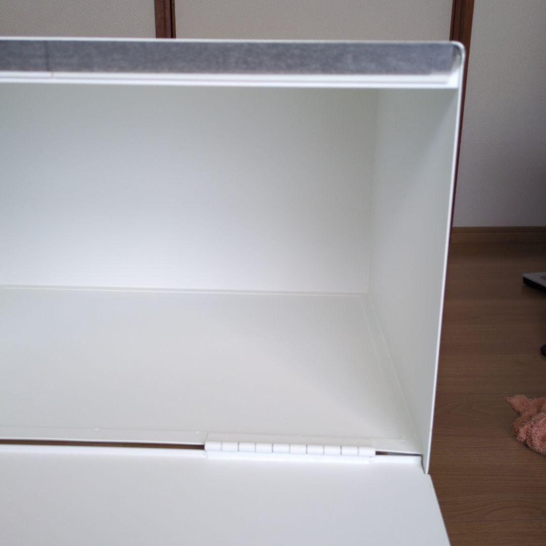 山崎実業　towerブレッドケース　ホワイト