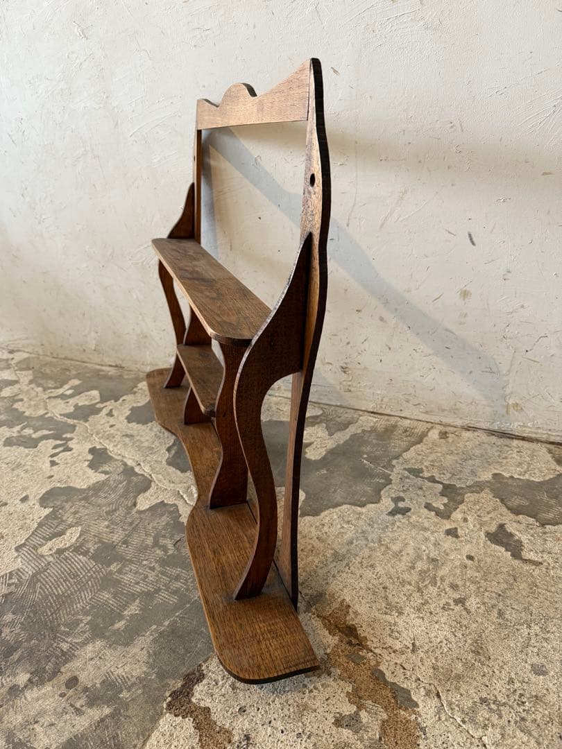 年末・年始SALE ビンテージ ウォールシェルフ　ウォールラック　飾り棚